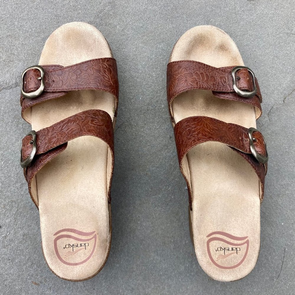 Dansko Platform Clog Sandals
